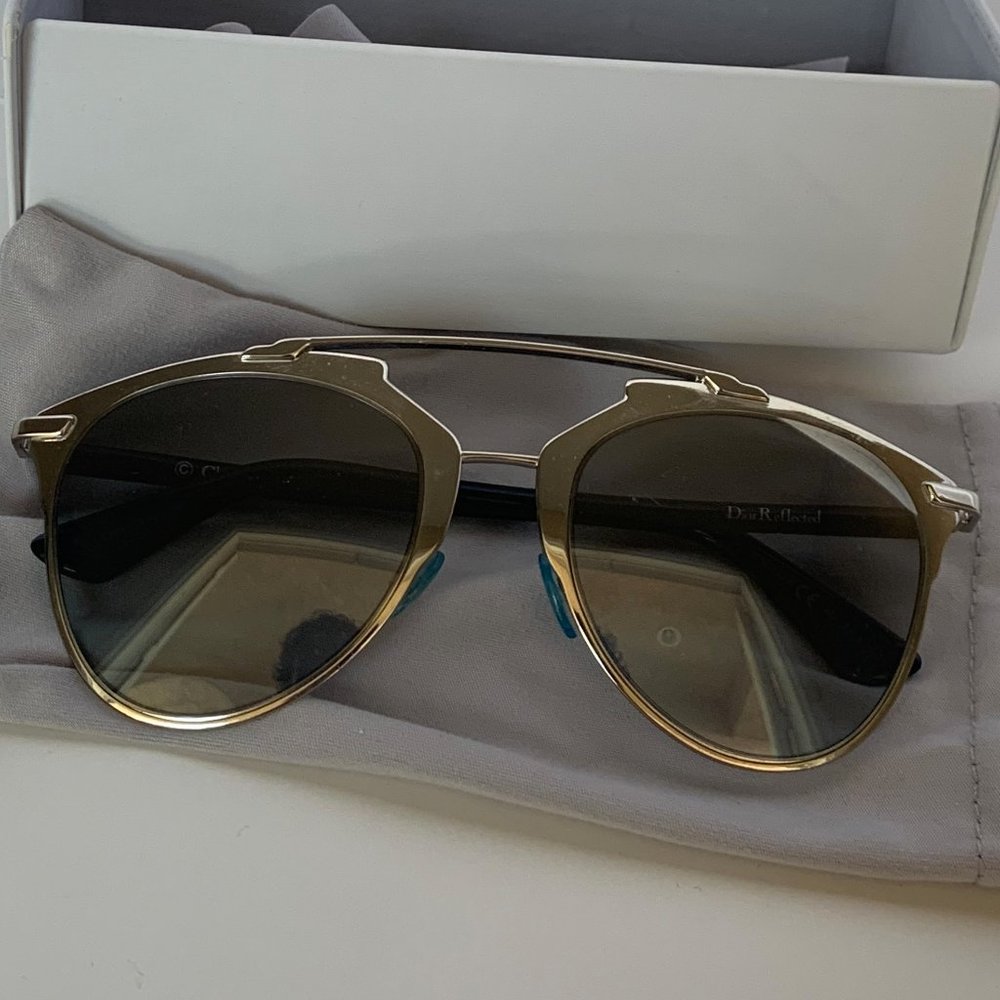 Silver Dior So Real Sunglasses